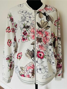 Orly Flower Print Light Jacket